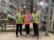 L-r: MD Toby Thomas, Sarah Dyke and Andy Abraham.
